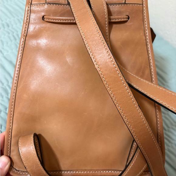 Coach vintage Tan Leather Backpack main image 7
